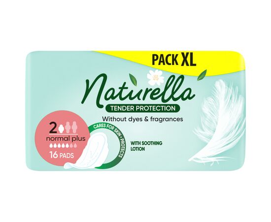 Гигиенические прокладки Naturella Нежная Защита Normal Plus (Размер 2) 16 шт. (8700216045414), изображение 2