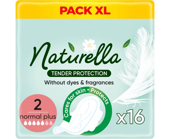 Гігієнічні прокладки Naturella Ніжний Захист Normal Plus (Розмір 2) 16 шт. (8700216045414)