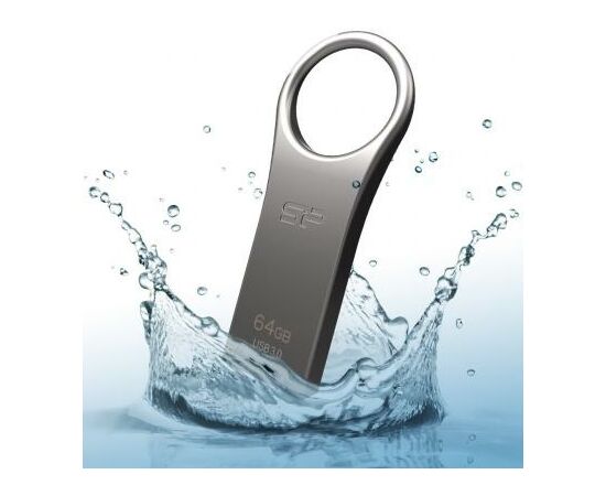 USB флеш накопичувач Silicon Power 64GB Jewel J80 Titanium USB 3.0 (SP064GBUF3J80V1T), зображення 3 USB флеш накопичувач Silicon Power 64GB Jewel J80 Titanium USB 3.0 (SP064GBUF3J80V1T), зображення 3
