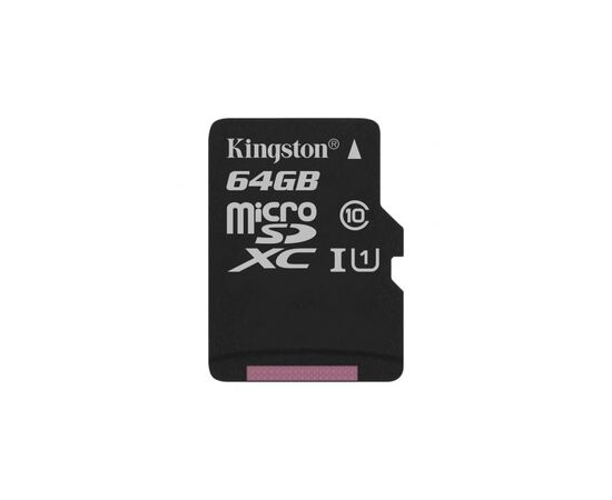 Карта пам'яті Kingston 64GB microSDXC Class 10 Canvas Select Plus 100R A1 (SDCS2/64GBSP)
