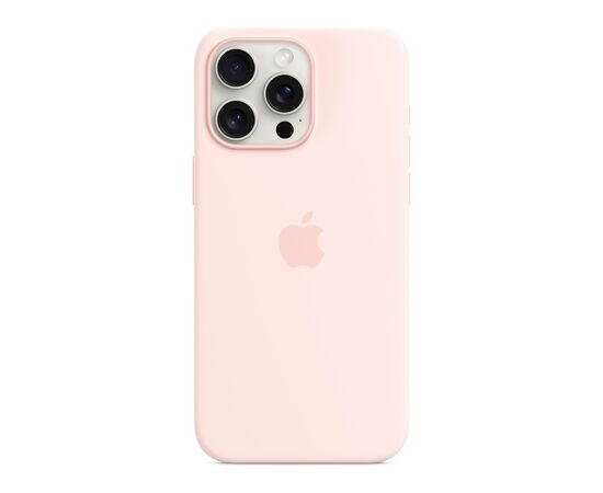 Чехол для мобильного телефона Apple iPhone 15 Pro Max Silicone Case with MagSafe Light Pink (MT1U3ZM/A), изображение 3