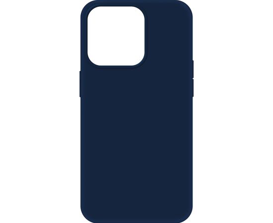 Чехол для мобильного телефона MAKE Apple iPhone 15 Pro Max Silicone Navy Blue (MCL-AI15PMNB)