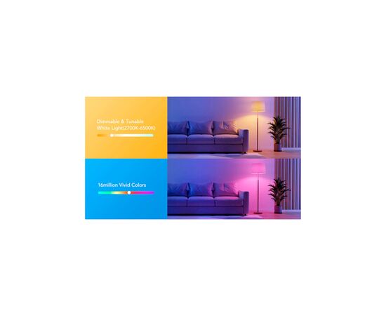 Умная лампочка Govee Smart WifiBLE Light Bulb Білий (H60093C1), изображение 9 Умная лампочка Govee Smart WifiBLE Light Bulb Білий (H60093C1), изображение 9