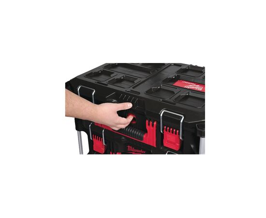 Ящик для инструментов Milwaukee PACKOUT 560х410х170мм (4932464080), изображение 3 Ящик для инструментов Milwaukee PACKOUT 560х410х170мм (4932464080), изображение 3