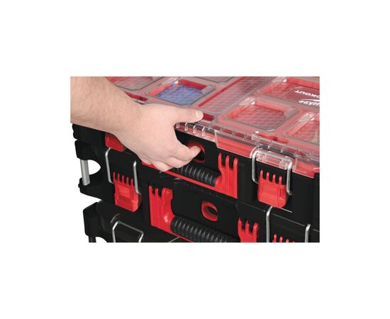 Ящик для инструментов Milwaukee органайзер PACKOUT ORGANISER (4932464082), изображение 2 Ящик для инструментов Milwaukee органайзер PACKOUT ORGANISER (4932464082), изображение 2