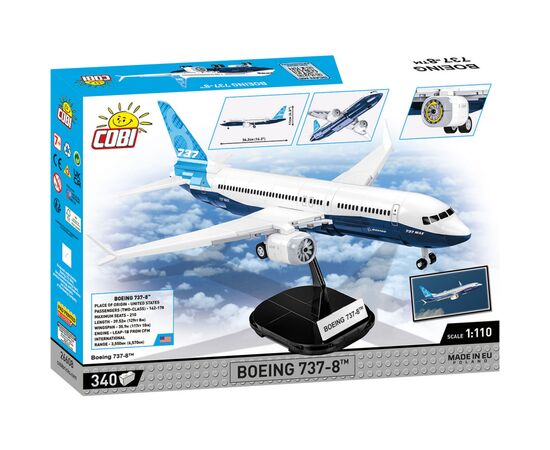Конструктор Cobi Боинг 737-8, 1:110 340 деталей (COBI-26608), изображение 2