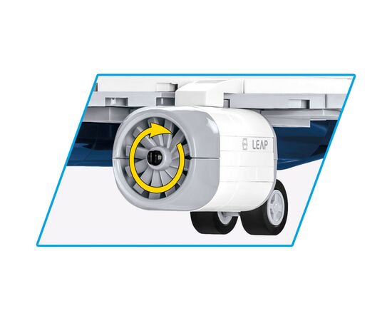Конструктор Cobi Боинг 737-8, 1:110 340 деталей (COBI-26608), изображение 5