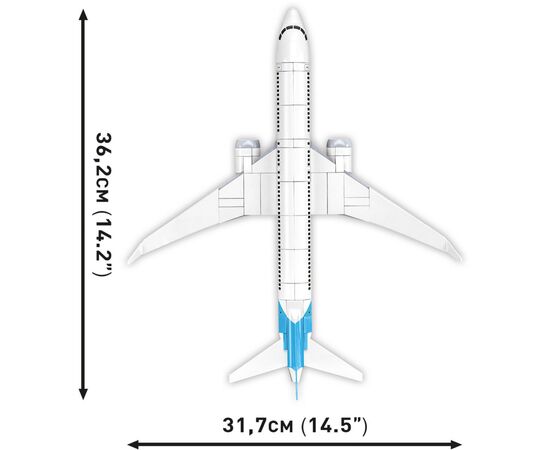 Конструктор Cobi Боинг 737-8, 1:110 340 деталей (COBI-26608), изображение 8