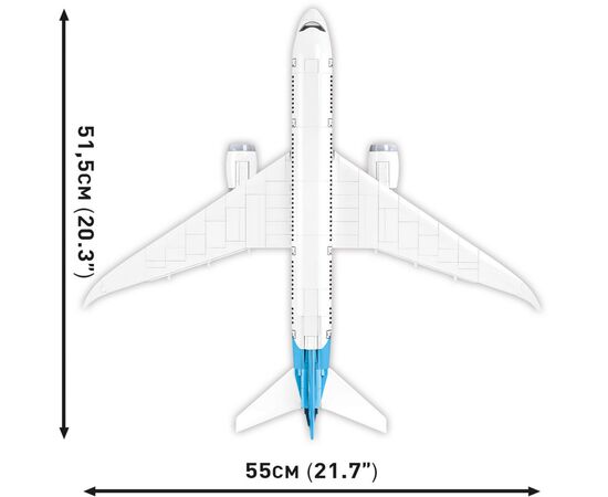 Конструктор Cobi Боинг 787 Дримлайнер 1:110, 836 детали (COBI-26603), изображение 9 Конструктор Cobi Боинг 787 Дримлайнер 1:110, 836 детали (COBI-26603), изображение 9