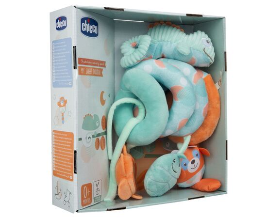 Игрушка на коляску Chicco My Sweet Dou Dou Хамелеон (8058664149278) (11043.00), изображение 4 Игрушка на коляску Chicco My Sweet Dou Dou Хамелеон (8058664149278) (11043.00), изображение 4