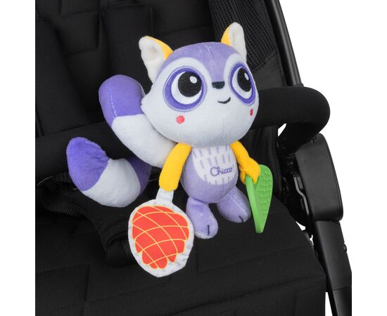 Игрушка на коляску Chicco Енот погремушка мягкая (8058664164820) (11563.00), изображение 3 Игрушка на коляску Chicco Енот погремушка мягкая (8058664164820) (11563.00), изображение 3