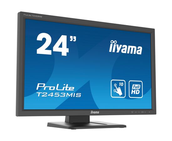 Монітор iiyama T2453MIS-B1, зображення 2 Монітор iiyama T2453MIS-B1, зображення 2