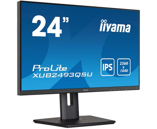 Монітор iiyama XUB2493QSU-B5, зображення 2 Монітор iiyama XUB2493QSU-B5, зображення 2