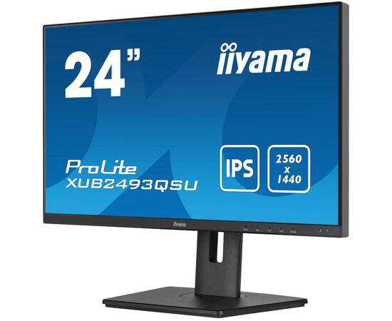 Монітор iiyama XUB2493QSU-B5, зображення 4 Монітор iiyama XUB2493QSU-B5, зображення 4