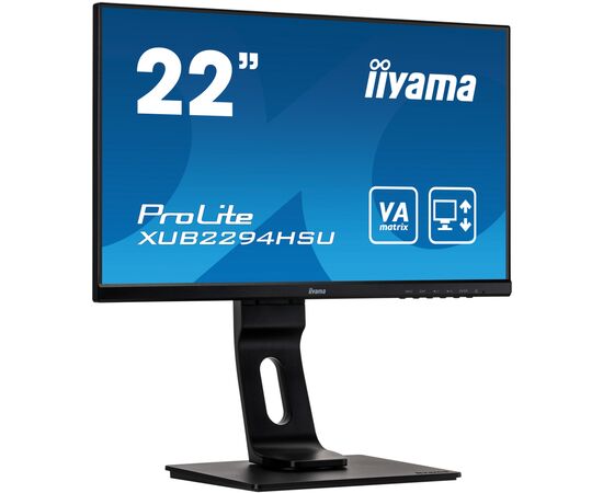 Монітор iiyama XUB2294HSU-B2, зображення 3 Монітор iiyama XUB2294HSU-B2, зображення 3