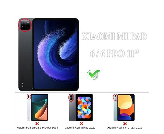 Чохол до планшета BeCover Xiaomi Mi Pad 6 / 6 Pro 11" Blue (709931), зображення 5 Чохол до планшета BeCover Xiaomi Mi Pad 6 / 6 Pro 11" Blue (709931), зображення 5