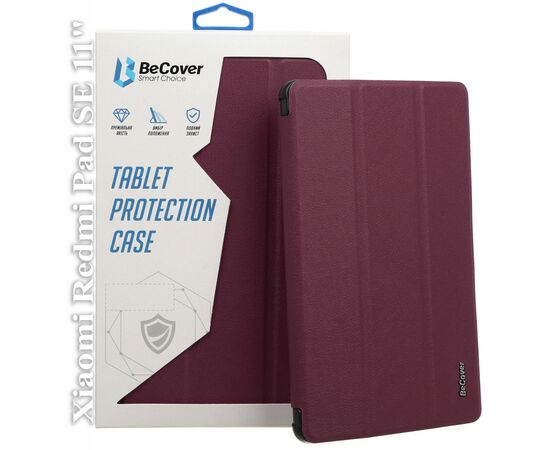 Чохол до планшета BeCover Smart Case Xiaomi Redmi Pad SE11" Red Wine (709863)