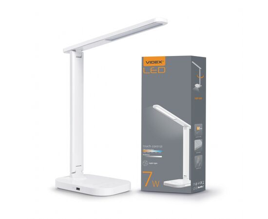 Настольная лампа Videx LED 7W 3000-6500K (VL-TF12W), изображение 8 Настольная лампа Videx LED 7W 3000-6500K (VL-TF12W), изображение 8