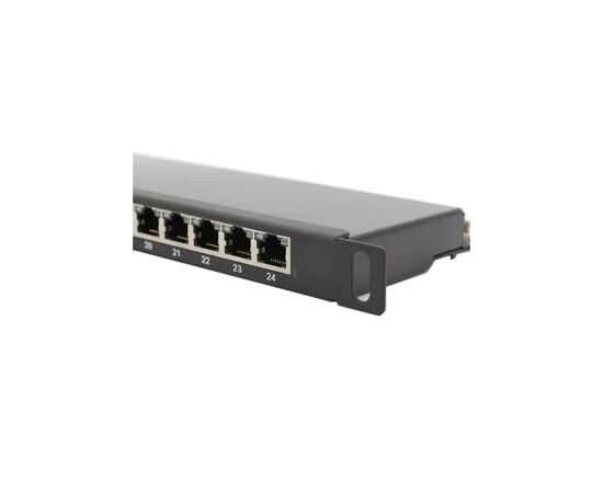 Патч-панель Hypernet 19" 24хRJ-45 FTP 0.5U cat.6 (PP-KFSTP6-24-05U)