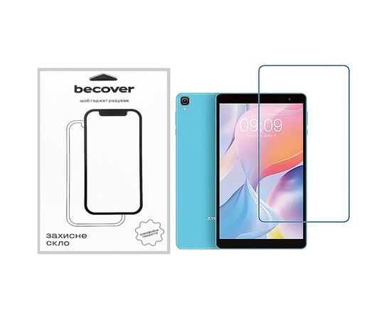 Стекло защитное BeCover Teclast Tab P80T 8" (710043)