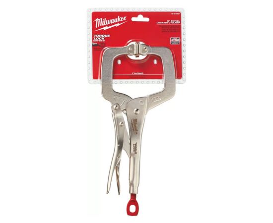 Струбцина Milwaukee Torque Lock, тип С, 280мм, шарнирные губки (4932471727), изображение 3
