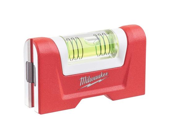 Рівень Milwaukee магнітний Compact Torpedo, 7,6см (4932472122), зображення 2 Рівень Milwaukee магнітний Compact Torpedo, 7,6см (4932472122), зображення 2