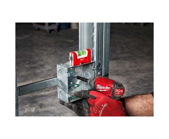 Рівень Milwaukee магнітний Compact Torpedo, 7,6см (4932472122), зображення 5 Рівень Milwaukee магнітний Compact Torpedo, 7,6см (4932472122), зображення 5