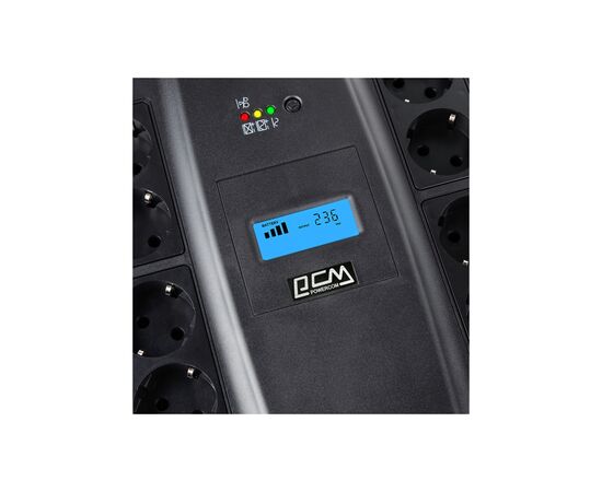 Источник бесперебойного питания Powercom SPD-750U Schuko, изображение 5
