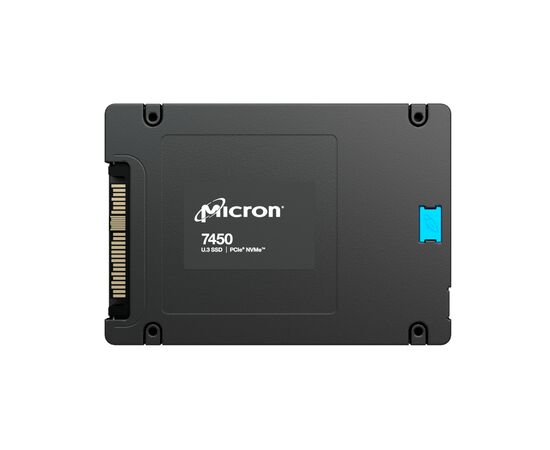 Накопичувач SSD для сервера Micron Micron 7450 PRO 15360GB NVMe U.3 (15mm) Non-SED Enterprise SSD [Single Pack], EAN 649528926265 (MTFDKCC15T3TFR-1BC1ZABYYR), зображення 2