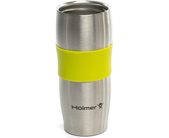 Термочашка Hölmer Elegance Сталева/Жовта (TC-0380-SG Elegance), изображение 7 Термочашка Hölmer Elegance Сталева/Жовта (TC-0380-SG Elegance), изображение 7