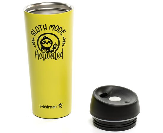 Термочашка Hölmer Orion Жовта (TC-0450-YL Orion), изображение 6 Термочашка Hölmer Orion Жовта (TC-0450-YL Orion), изображение 6
