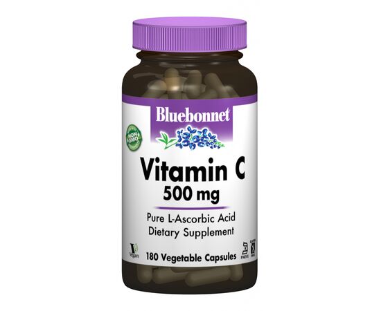 Витамин Bluebonnet Nutrition Витамин С 500мг, 180 гелевых капсул (BLB0512)