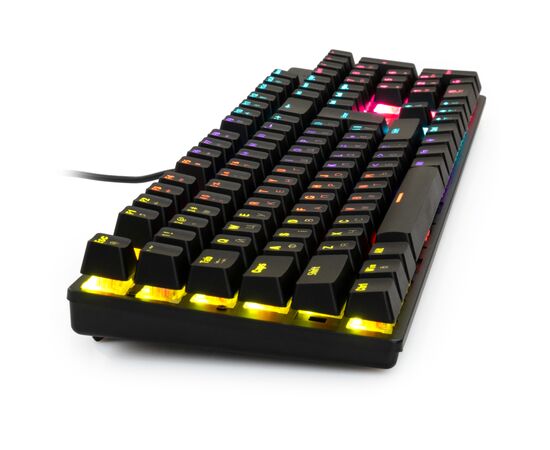 Клавиатура Vinga KBGM-101 LED Red Switch USB Black (KBGM-101 Black), изображение 4 Клавиатура Vinga KBGM-101 LED Red Switch USB Black (KBGM-101 Black), изображение 4