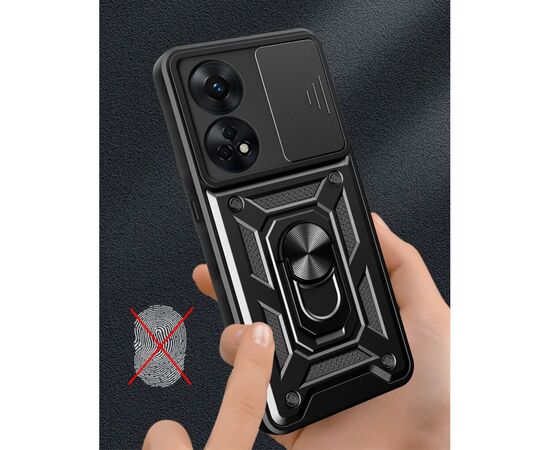 Чохол до мобільного телефона BeCover Military Oppo Reno8 T Black (710023), зображення 4