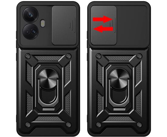 Чехол для мобильного телефона BeCover Military Realme 10 Pro Plus 5G Black (710022), изображение 2