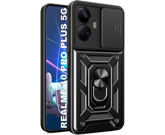 Чохол до мобільного телефона BeCover Military Realme 10 Pro Plus 5G Black (710022)
