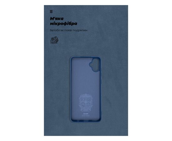 Чохол до мобільного телефона Armorstandart ICON Case Samsung A05 (A055) Dark Blue (ARM71802), зображення 4