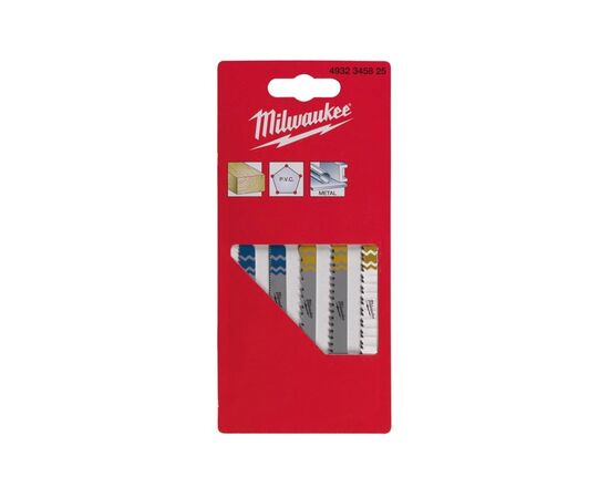 Полотно Milwaukee для лобзика, 5шт (4932345825)