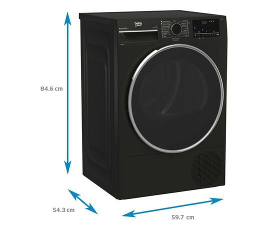 Сушильная машина Beko B3T68239MG, изображение 7 Сушильная машина Beko B3T68239MG, изображение 7