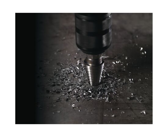 Набор сверл Milwaukee ступенчатых 3шт (48899399), изображение 3 Набор сверл Milwaukee ступенчатых 3шт (48899399), изображение 3