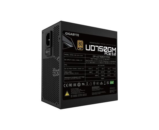 Блок питания GIGABYTE 750W (UD750GM PG5), изображение 2 Блок питания GIGABYTE 750W (UD750GM PG5), изображение 2