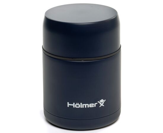 Термос Hölmer Break Time Харчовий 750 мл Темно-синій (TF-00750-DB Break Time), изображение 2 Термос Hölmer Break Time Харчовий 750 мл Темно-синій (TF-00750-DB Break Time), изображение 2