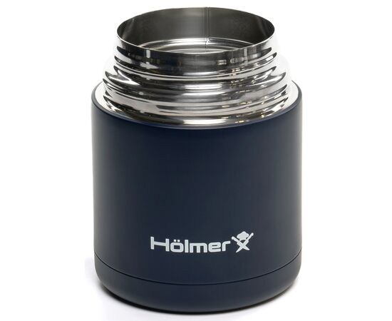 Термос Hölmer Break Time Харчовий 750 мл Темно-синій (TF-00750-DB Break Time), изображение 4 Термос Hölmer Break Time Харчовий 750 мл Темно-синій (TF-00750-DB Break Time), изображение 4