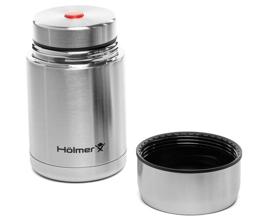 Термос Hölmer Break Time Харчовий 750 мл Сталевий (TF-00750-SS Break Time), изображение 3 Термос Hölmer Break Time Харчовий 750 мл Сталевий (TF-00750-SS Break Time), изображение 3