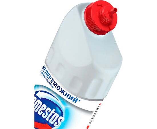 Средство для чистки унитаза Domestos Ультра Белый 500 мл (8712561015882), изображение 3 Средство для чистки унитаза Domestos Ультра Белый 500 мл (8712561015882), изображение 3