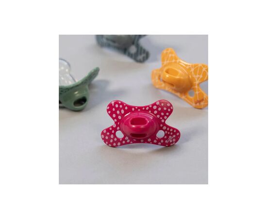 Пустышка Difrax Natural, 0-6 мес (123 Dahlia_dots), изображение 2