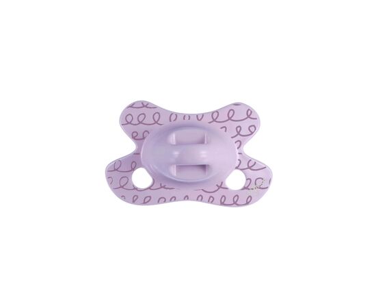 Пустышка Difrax Natural Newborn, 0+ мес (113 Lilac_curls)