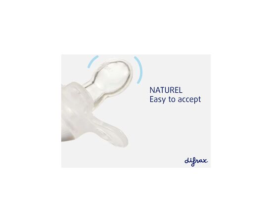 Пустышка Difrax Natural Uni, 12+ мес (UN804 Raspberry), изображение 2