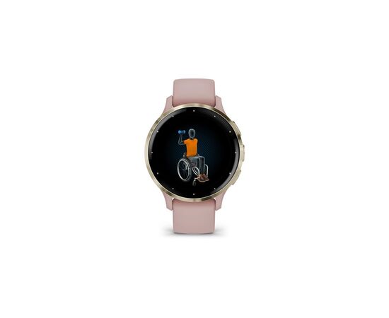 Смарт-часы Garmin Venu 3S, Dust Rose + Soft Gold, GPS (010-02785-03), изображение 6 Смарт-часы Garmin Venu 3S, Dust Rose + Soft Gold, GPS (010-02785-03), изображение 6