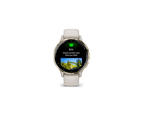 Смарт-часы Garmin Venu 3S, Ivory + Soft Gold, GPS (010-02785-04), изображение 4 Смарт-часы Garmin Venu 3S, Ivory + Soft Gold, GPS (010-02785-04), изображение 4